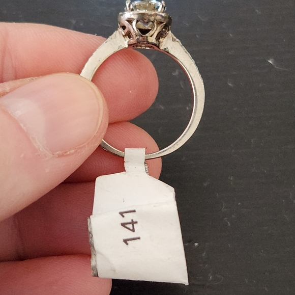 Moissanite Diamond Engagement Ring Brilliant Round Cut GRA S925 1 Ct Size 6 - Picture 10 of 11